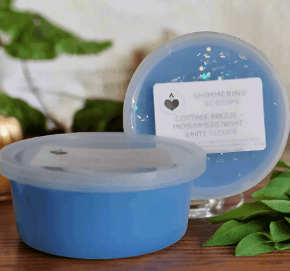 Scoopable Wax Melt Cups | 804 Original Custom Wax Blend | Soft & Creamy Paraffin Wax Blend| Excellent Scent Throw | Unique  Scents
